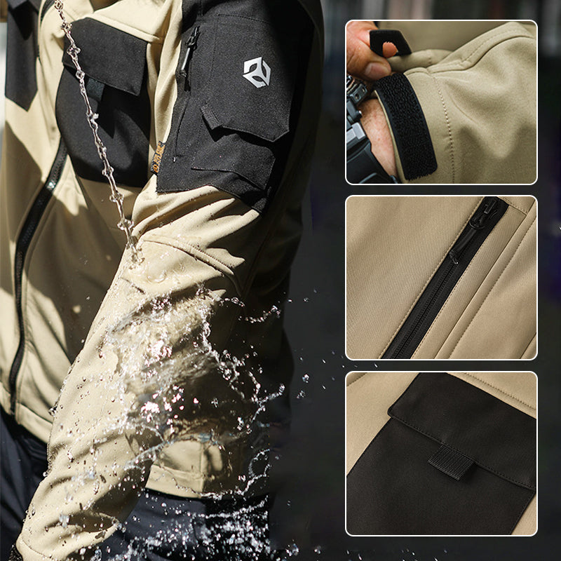 🚀 Kostenloser Versand + 50% Rabatt 🔥 Taktische Herren-Winterjacke – warm gefüttert, ideal für Outdoor & Bergsteigen