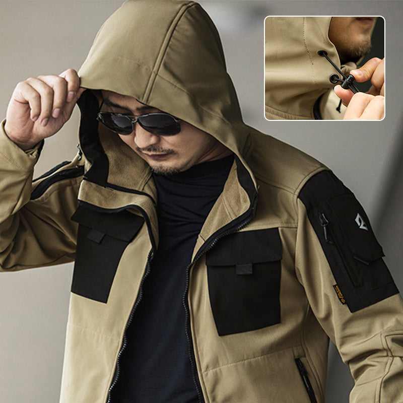 🚀 Kostenloser Versand + 50% Rabatt 🔥 Taktische Herren-Winterjacke – warm gefüttert, ideal für Outdoor & Bergsteigen