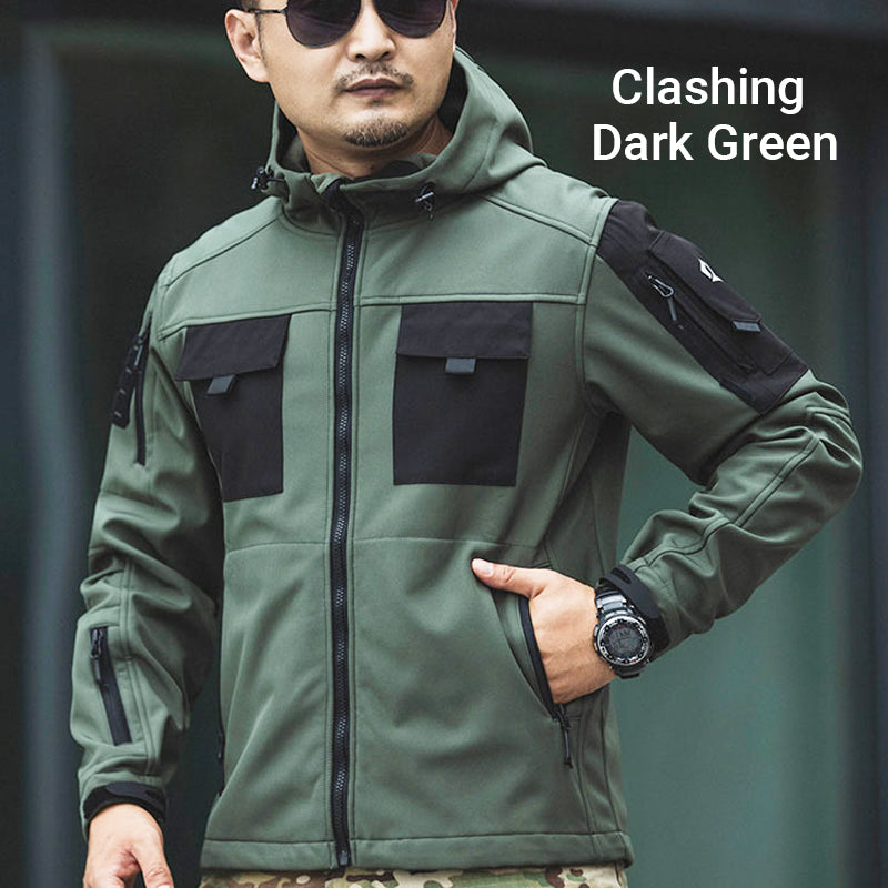 🚀 Kostenloser Versand + 50% Rabatt 🔥 Taktische Herren-Winterjacke – warm gefüttert, ideal für Outdoor & Bergsteigen