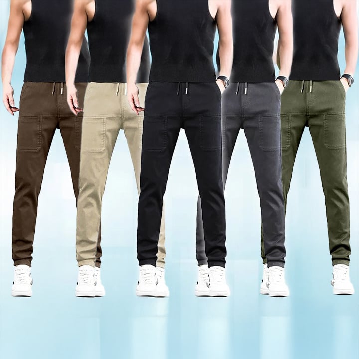 👖Letzter Tag 50% Rabatt!🏆MultiPants – Hochelastische, strapazierfähige Cargohose mit vielen Taschen
