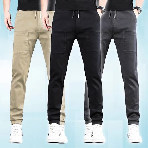 👖Letzter Tag 50% Rabatt!🏆MultiPants – Hochelastische, strapazierfähige Cargohose mit vielen Taschen