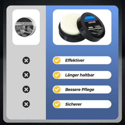 🧼 KAUFEN 3 ERHALTEN 2! ✨ Reinigungs- & Pflegecreme für Leder - Tiefenreinigung mit Natürlichen Ölen für Möbel, Autositze & Accessoires 🛋️🌟