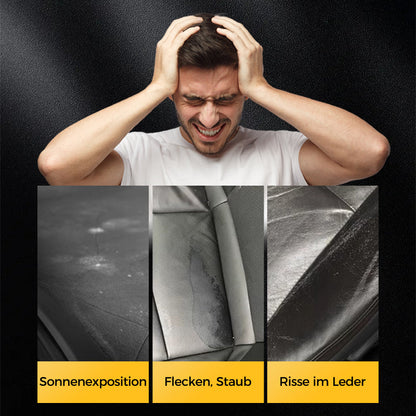 🧼 KAUFEN 3 ERHALTEN 2! ✨ Reinigungs- & Pflegecreme für Leder - Tiefenreinigung mit Natürlichen Ölen für Möbel, Autositze & Accessoires 🛋️🌟