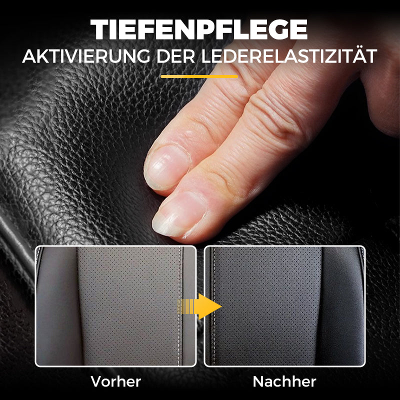 🧼 KAUFEN 3 ERHALTEN 2! ✨ Reinigungs- & Pflegecreme für Leder - Tiefenreinigung mit Natürlichen Ölen für Möbel, Autositze & Accessoires 🛋️🌟
