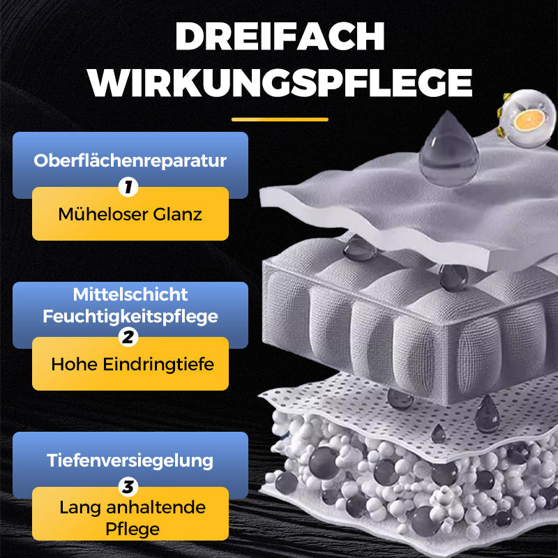 🧼 KAUFEN 3 ERHALTEN 2! ✨ Reinigungs- & Pflegecreme für Leder - Tiefenreinigung mit Natürlichen Ölen für Möbel, Autositze & Accessoires 🛋️🌟