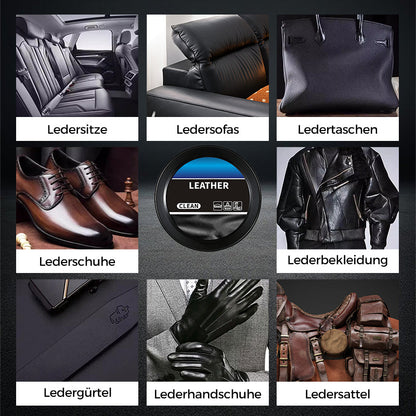 🧼 KAUFEN 3 ERHALTEN 2! ✨ Reinigungs- & Pflegecreme für Leder - Tiefenreinigung mit Natürlichen Ölen für Möbel, Autositze & Accessoires 🛋️🌟