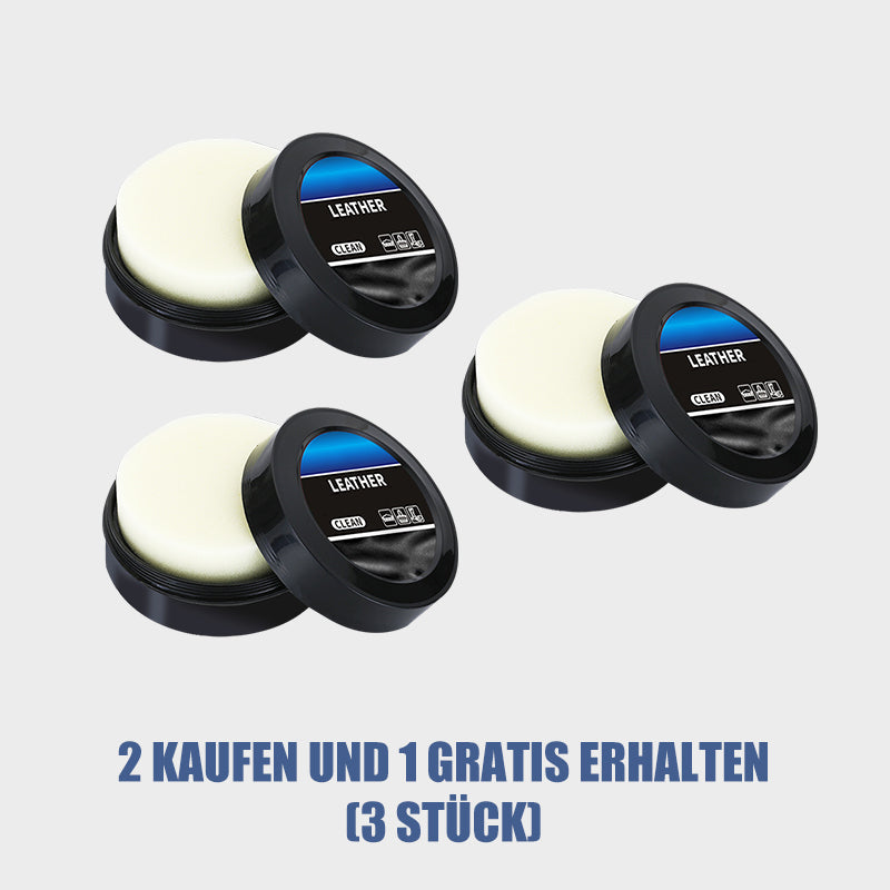 🧼 KAUFEN 3 ERHALTEN 2! ✨ Reinigungs- & Pflegecreme für Leder - Tiefenreinigung mit Natürlichen Ölen für Möbel, Autositze & Accessoires 🛋️🌟