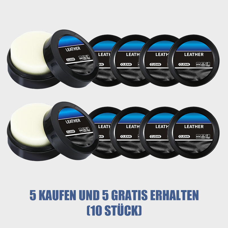 🧼 KAUFEN 3 ERHALTEN 2! ✨ Reinigungs- & Pflegecreme für Leder - Tiefenreinigung mit Natürlichen Ölen für Möbel, Autositze & Accessoires 🛋️🌟
