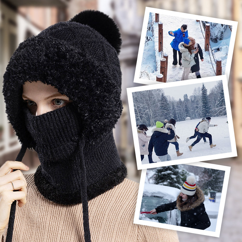 ❄️LETZTER TAG DER AKTION – 50 % RABATT 💖 3-in-1-Winter-Sturmhaube für Damen