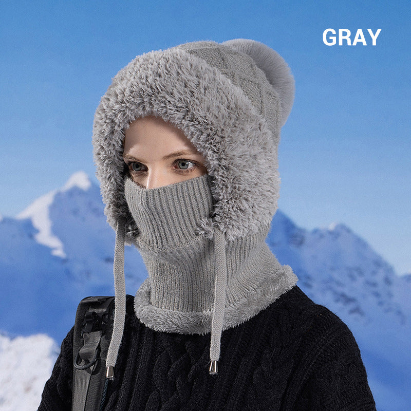 ❄️LETZTER TAG DER AKTION – 50 % RABATT 💖 3-in-1-Winter-Sturmhaube für Damen