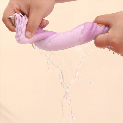 💥 Heißer Verkauf 50% Rabatt🔥5 Stück korallenfarbene Flanell-Geschirrtücher für den Heimgebrauch