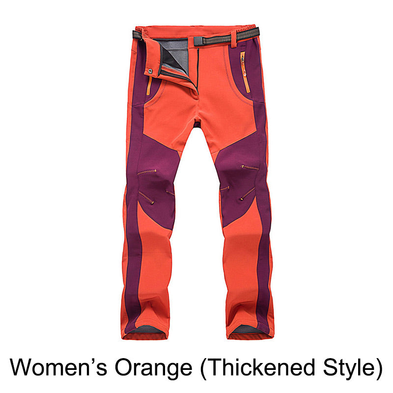 👖Winddichte, wasserdichte, warme Wanderhose mit elastischem Bund