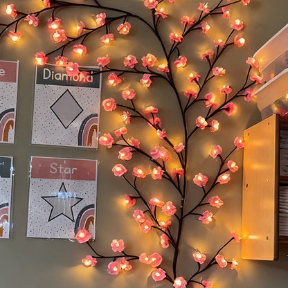 🎁Heiße Aktion 50 % Rabatt🎅Weinreben-Blumen-Atmosphärenlampe