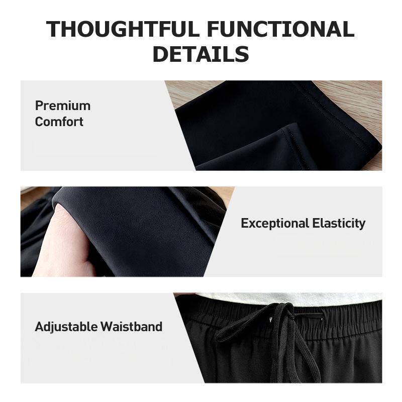 🔥 Winddicht & wärmend, Schutz bei jedem Wetter! Unisex-Windschutz-Thermohosen – Gerades Bein & Jogger-Stil ✨