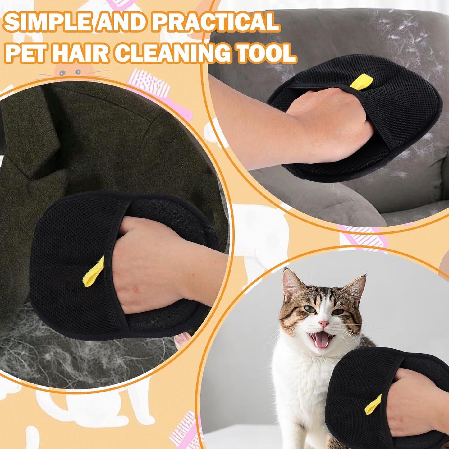 🔥Handschuhe zum Entfernen von Tierhaaren🐱🐕 Nein