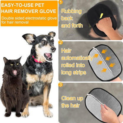 🔥Handschuhe zum Entfernen von Tierhaaren🐱🐕 Nein