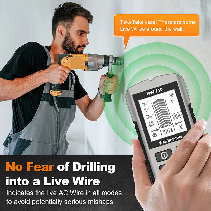 Begrenzte Zeit 50% Rabatt🔥Multifunktionaler Handheld Metall und Wand Detektor