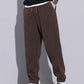 🔈🔈50% Rabatt🔥Herrenhose aus Cord mit verjüngtem Schnitt, Kordelzug und Taschen