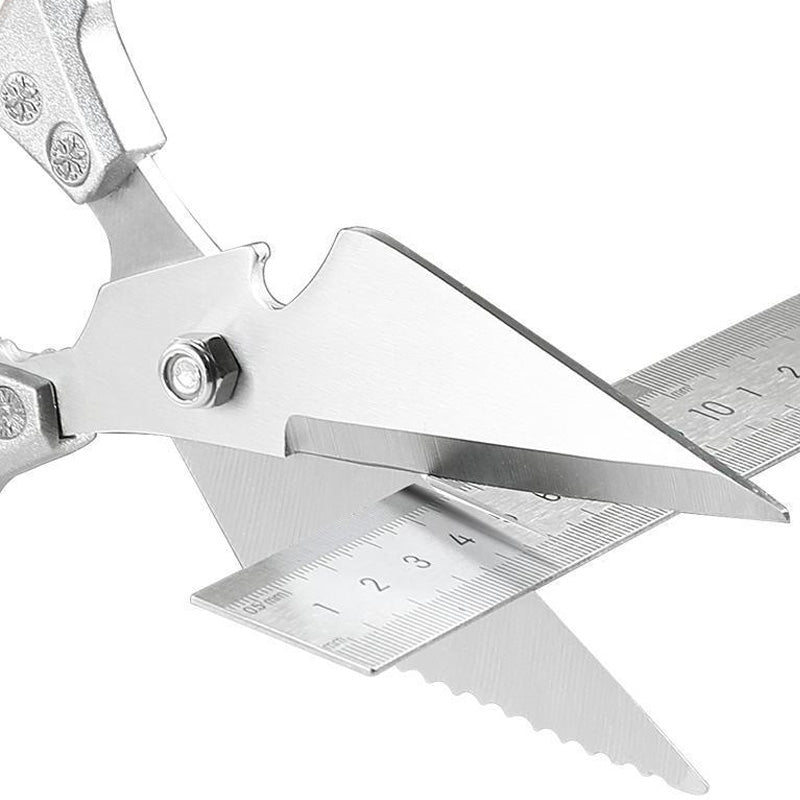 ✂️60% RABATT! ✨ MULTIFUNKTIONSCHEERE - Hochleistungs-Küchen- & Geflügelschere, Rutschfester Griff, Zerkleinert Kräuter & Nüsse, Spülmaschinenfest 🍗🌿