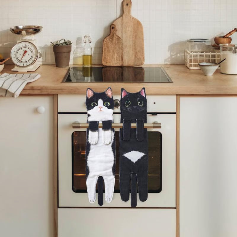 Süßes Katzen-Handtuch😺🐾