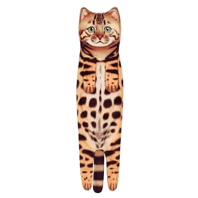 Süßes Katzen-Handtuch😺🐾