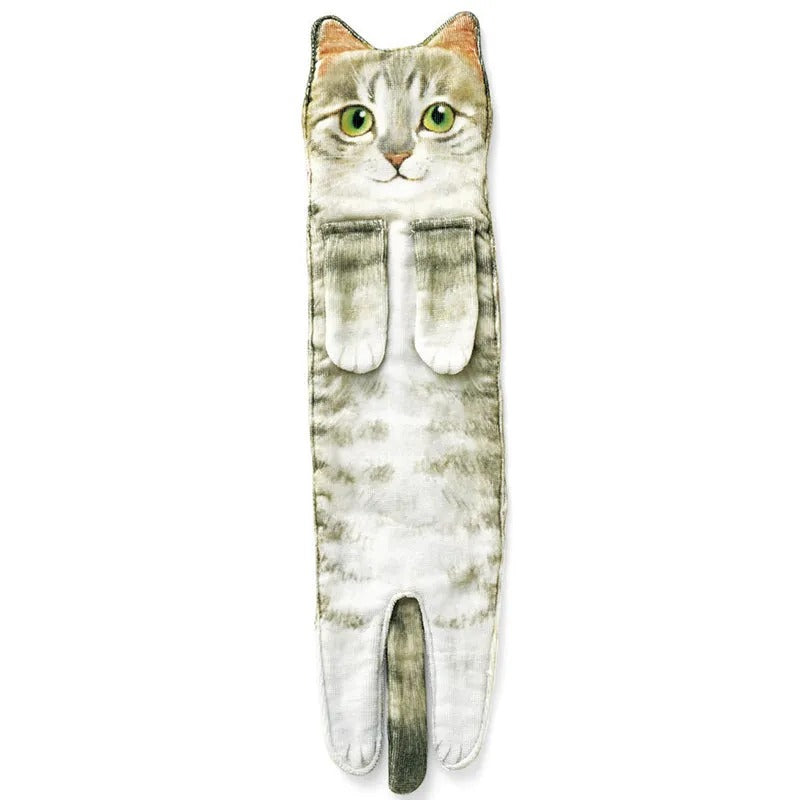 Süßes Katzen-Handtuch😺🐾