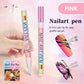 🎁Weihnachtsgeschenk🎄12-farbiger Profi-Nagellackstift-Set
