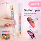 🎁Weihnachtsgeschenk🎄12-farbiger Profi-Nagellackstift-Set
