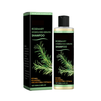 🎄 Festliches Rosmarin Shampoo mit hydrolysiertem Keratin — Weihnachtliche Haarpflege für strahlendes Haar! 🌟❄️