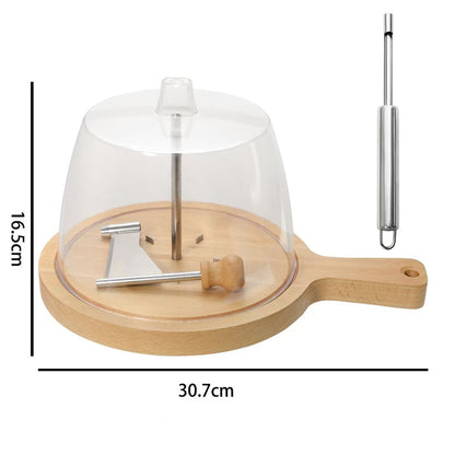 🔥Solange der Vorrat reicht 40 % Rabatt!🎉Handgeführtes Käsehobel-Set