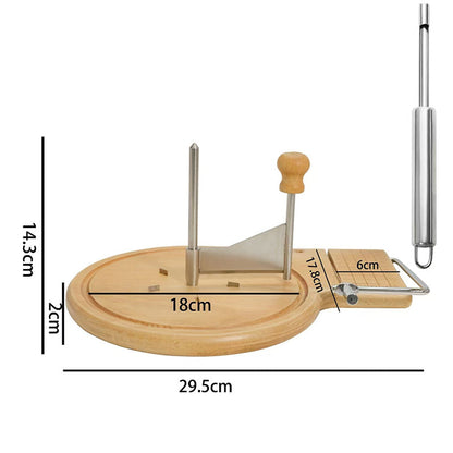 🔥Solange der Vorrat reicht 40 % Rabatt!🎉Handgeführtes Käsehobel-Set