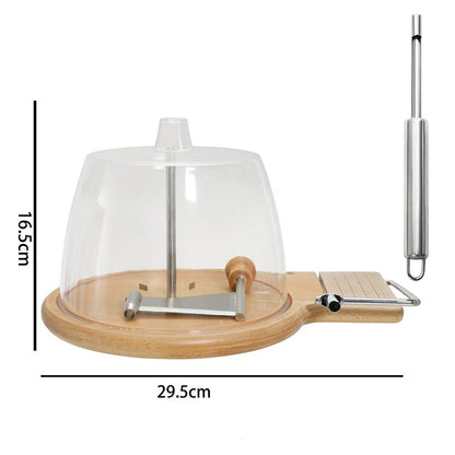 🔥Solange der Vorrat reicht 40 % Rabatt!🎉Handgeführtes Käsehobel-Set