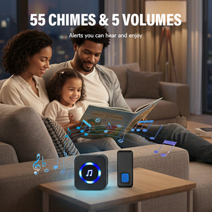 Funkgong-Set mit großer Reichweite