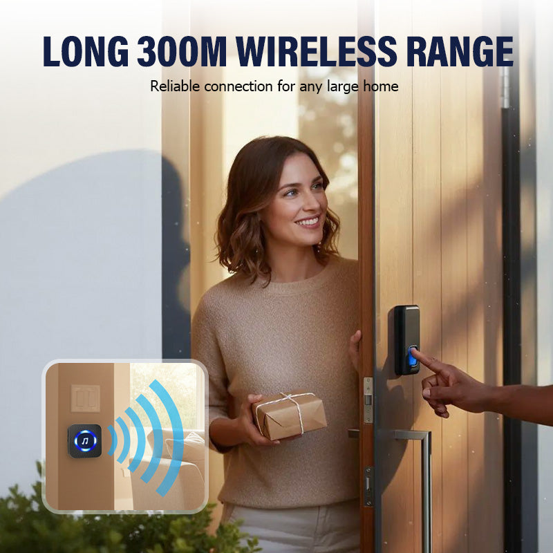 Funkgong-Set mit großer Reichweite