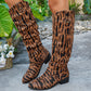 Women’s Fashion Knee-High Ruched Boots
