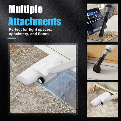 💦🎅Weihnachts-Special-Angebot🎁Leistungsstarker kabelloser 2-in-1-Staubsauger