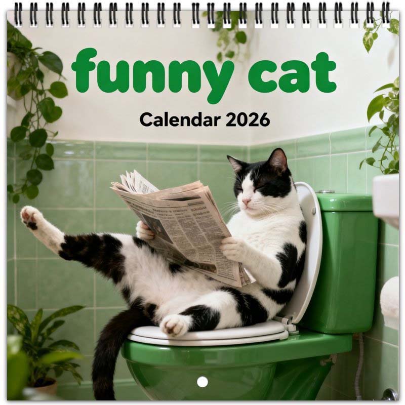 Lustiger Tierkalender 2026 Kalender