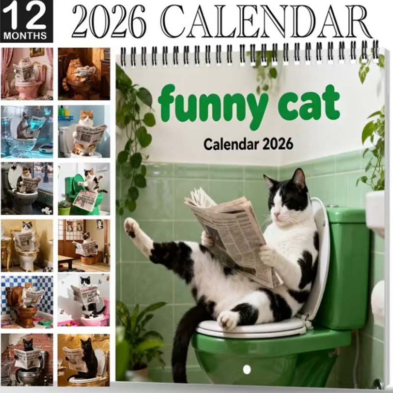 Lustiger Tierkalender 2026 Kalender