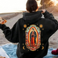 Unisex Oversized Hoodie mit Guadalupe-Grafik