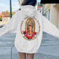Unisex Oversized Hoodie mit Guadalupe-Grafik