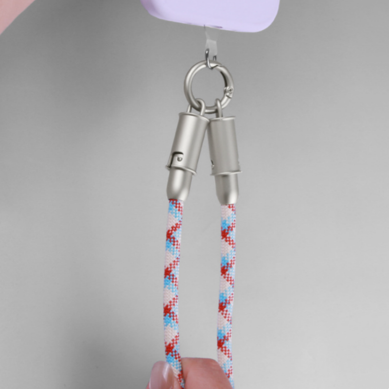 2-in-1-Handykette mit integriertem Ladekabel