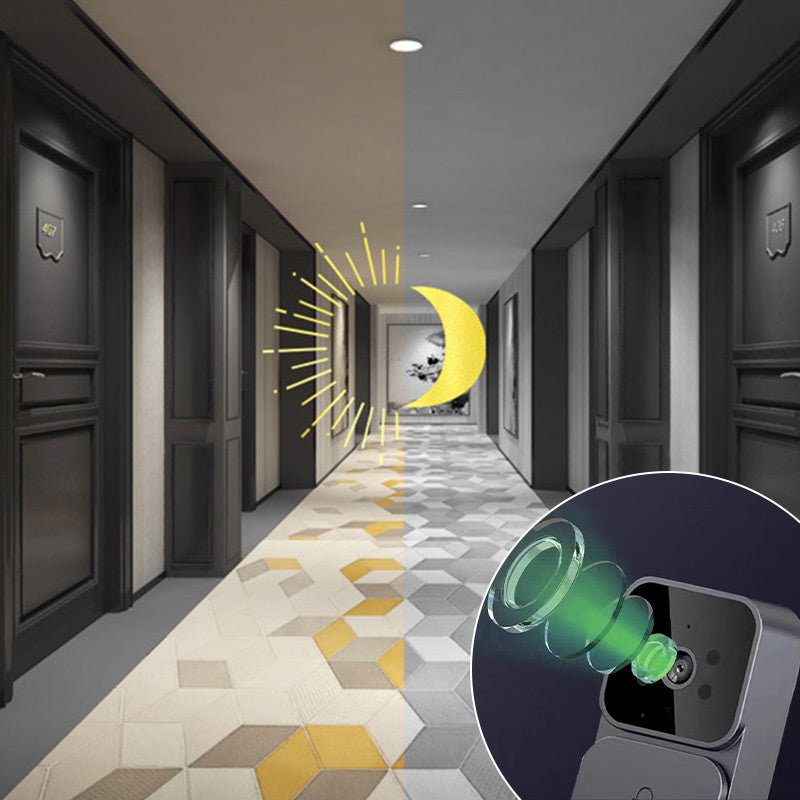 🎊Fröhliches Neujahr! 58% auf alles 🏠 WLAN-Türkamera mit Monitor für Einfamilienhaus & Wohnung 🔔