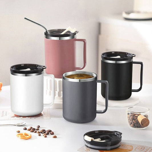 3-in-1 Isolierbecher aus Edelstahl mit Deckel