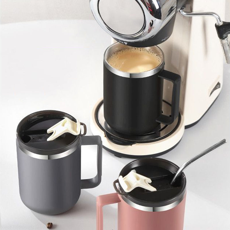 3-in-1 Isolierbecher aus Edelstahl mit Deckel