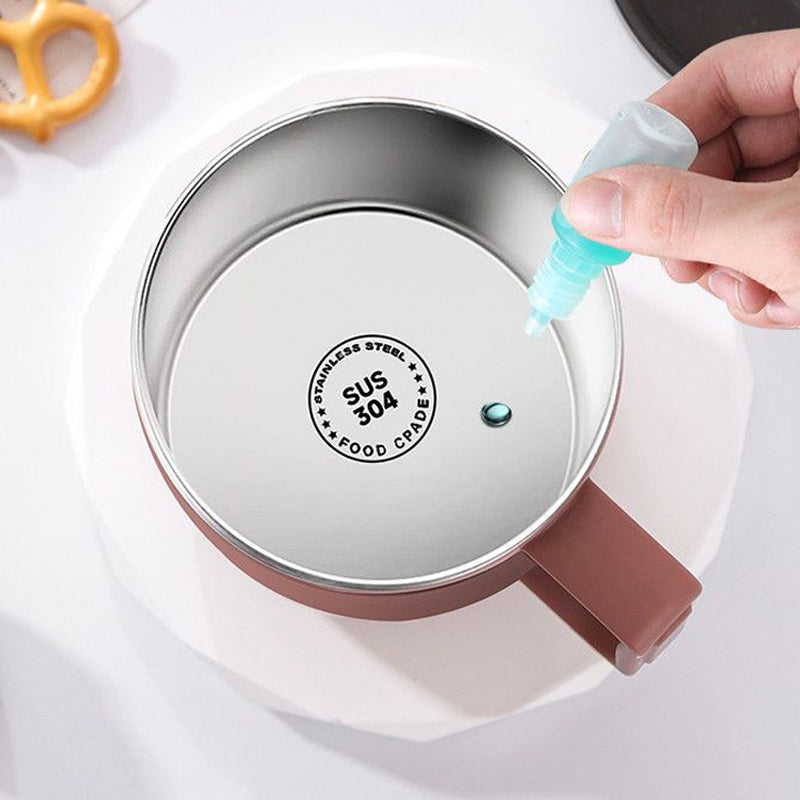 3-in-1 Isolierbecher aus Edelstahl mit Deckel