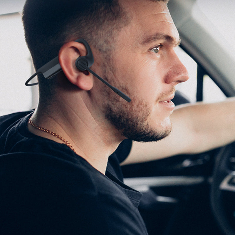 Open Ear Headphones with Mic