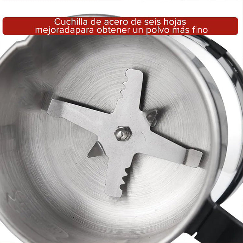 ⚙️50 % RABATT! 🔪 Multifunktionale elektrische Mühle für den Hausgebrauch – schnelles Mahlen, einstellbare Mahlstärke und Edelstahl 🏠