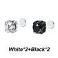 Magnetische Zirkonia-Ohrstecker – kein Piercing nötig