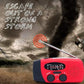 📻⚡【50% Rabatt】Solar-Kurbel Notfallradio – Mit Powerbank, Wetteralarm, USB & 7 Tage Akku. Wasserdicht & robust für Outdoor/Krise. 🌞🔋 Jetzt unschlagbares Angebot sichern!