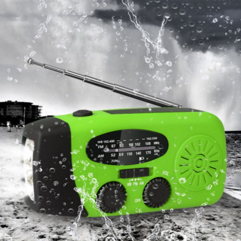 📻⚡【50% Rabatt】Solar-Kurbel Notfallradio – Mit Powerbank, Wetteralarm, USB & 7 Tage Akku. Wasserdicht & robust für Outdoor/Krise. 🌞🔋 Jetzt unschlagbares Angebot sichern!